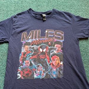 Miles Morales Graphic T-Shirt Small Unisex